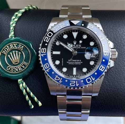 rolex batman 2022 price|rolex batman gmt.